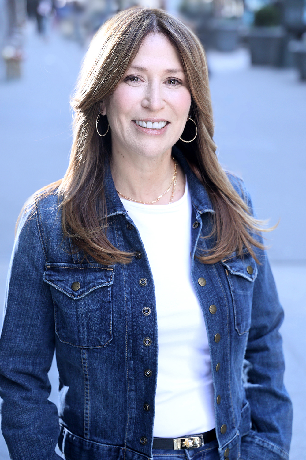 Outdoor professional headshots in NYC